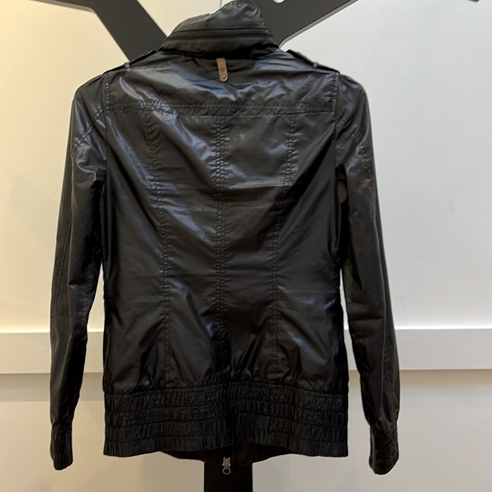 Black Mackage packable windbreaker jacket coat XS - Picture 3 of 6